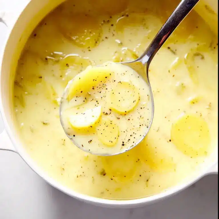 Lemony Artichoke Soup Recipe