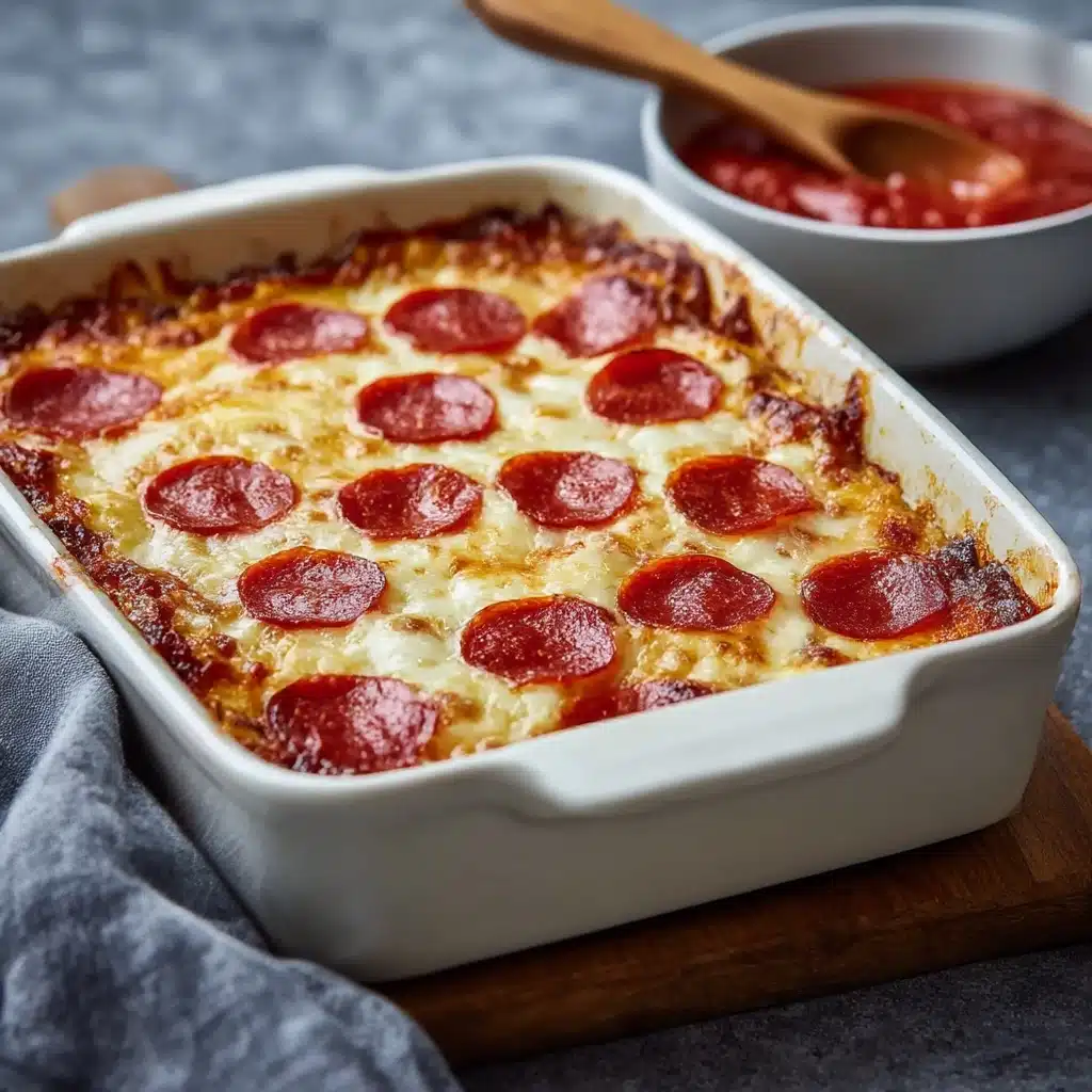 Pizza Style Cottage Cheese Bake Recipe