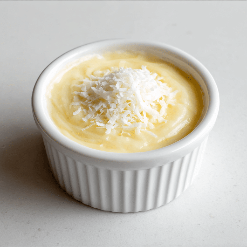 Coconut Pudding Recipe - Recipe Image