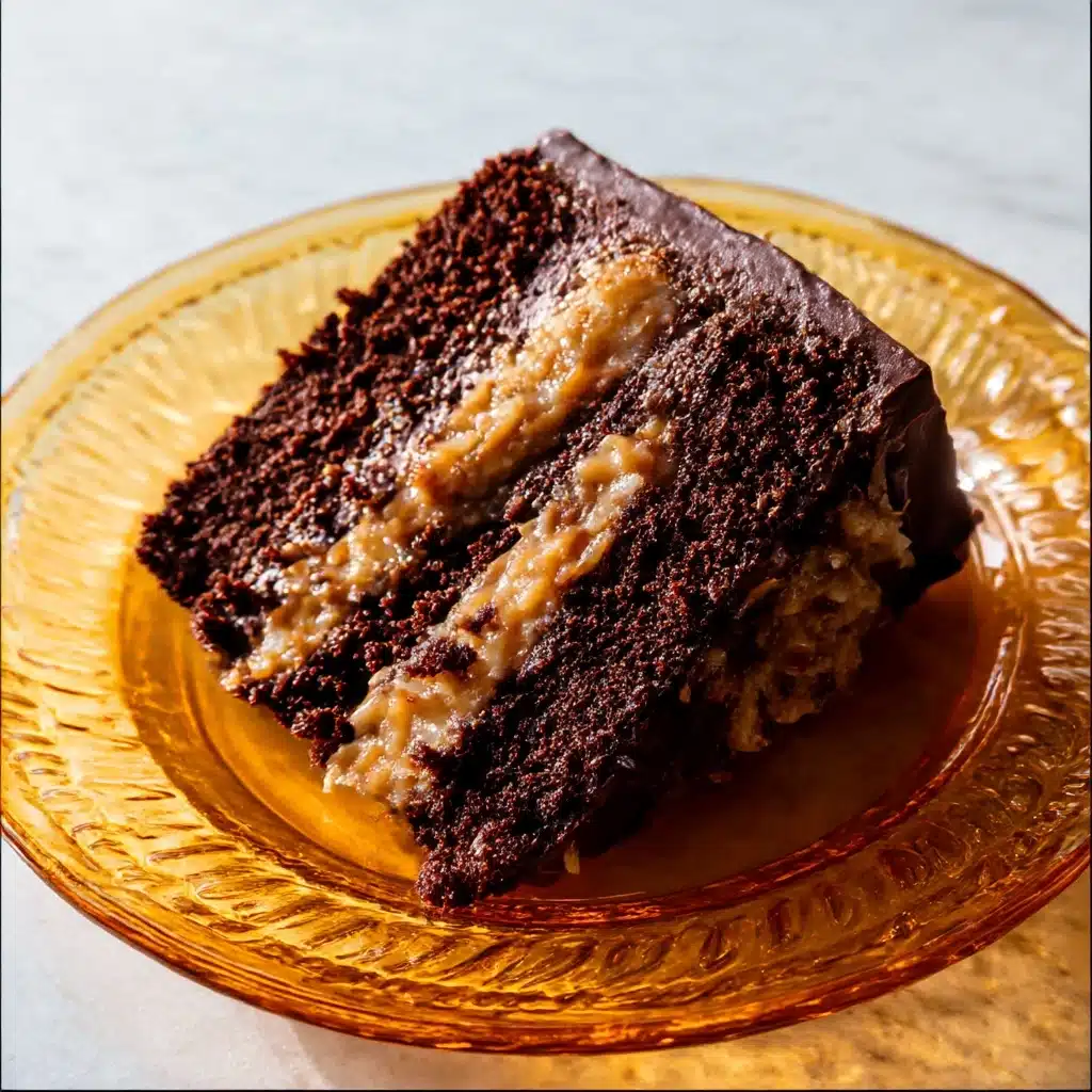 Upgraded German Chocolate Cake Recipe - Recipe Image