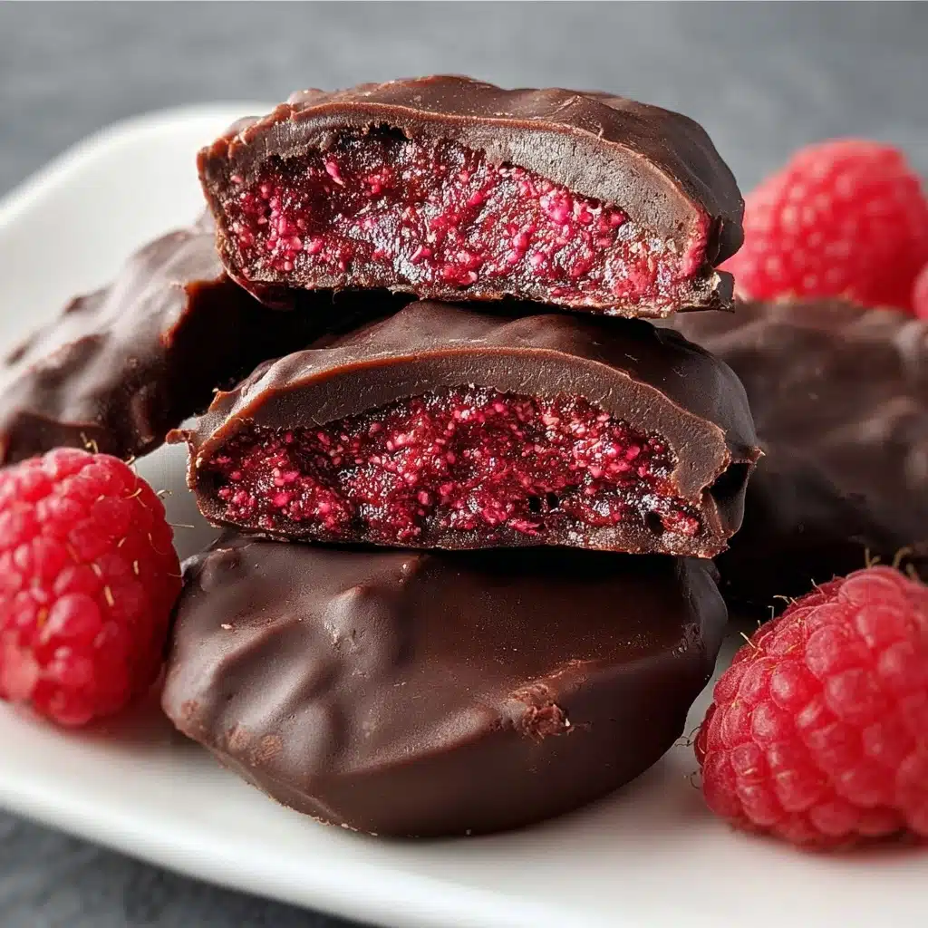 Dark Chocolate Raspberry Chia Bites Recipe