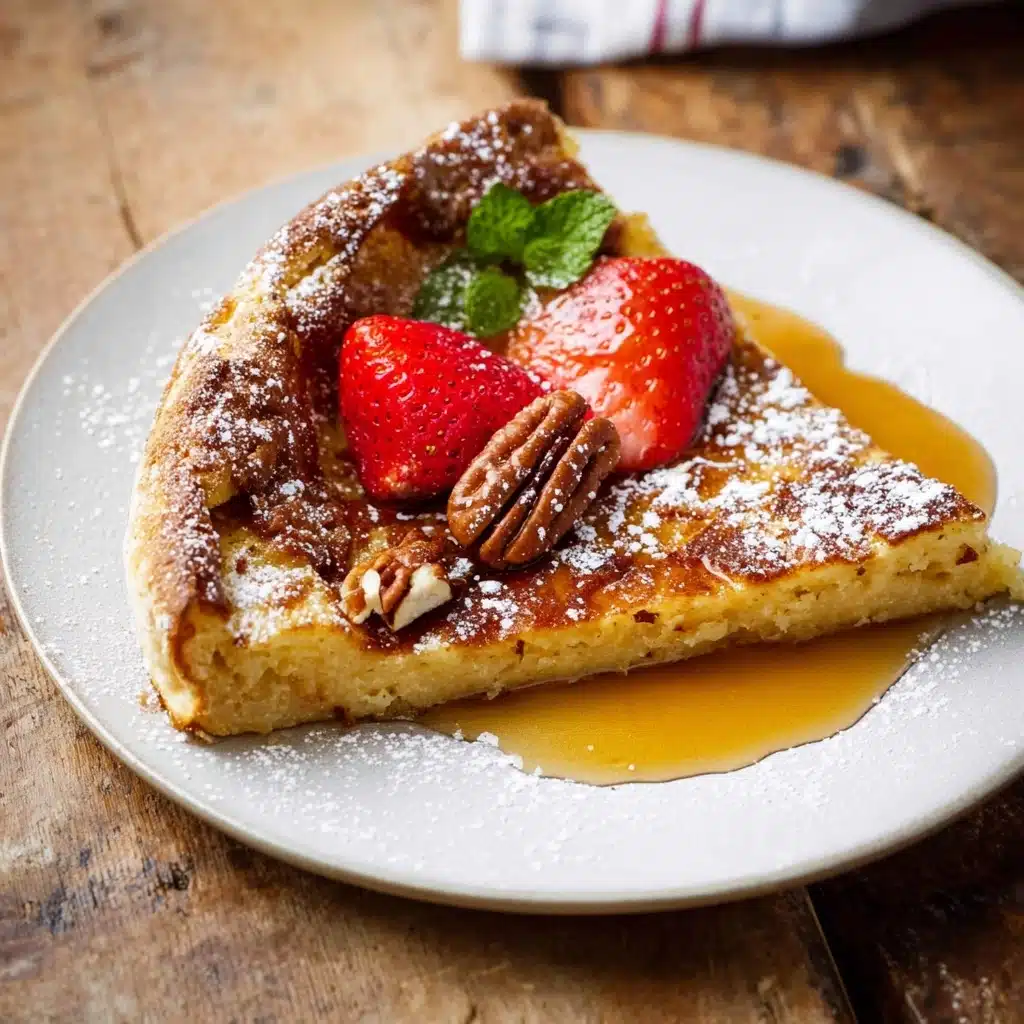 Pumpkin German Dutch Baby Pancake Recipe