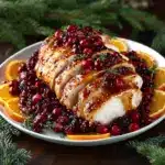 Dutch Oven Turkey Breast with Cranberry Orange Glaze Recipe
