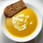 Roasted Pumpkin Apple Bacon Soup Recipe