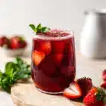 Fresh Strawberry Iced Tea Recipe