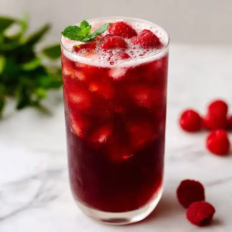 Homemade Raspberry Iced Tea Recipe