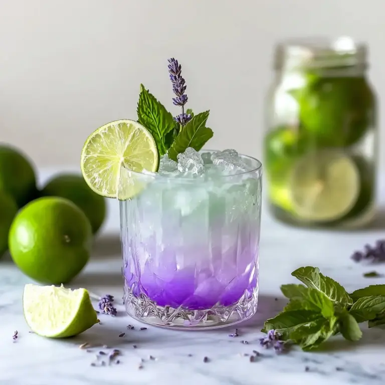 Virgin Lavender Mojito Recipe