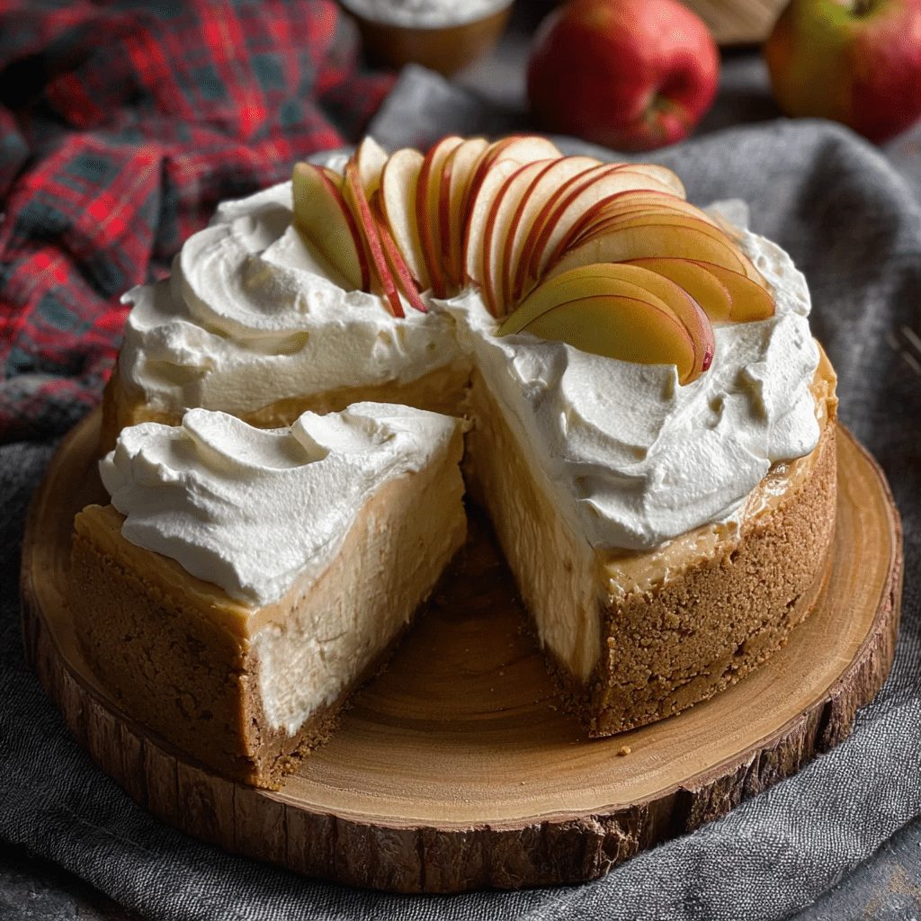 Apple Cider Cheesecake Recipe - Recipe Image