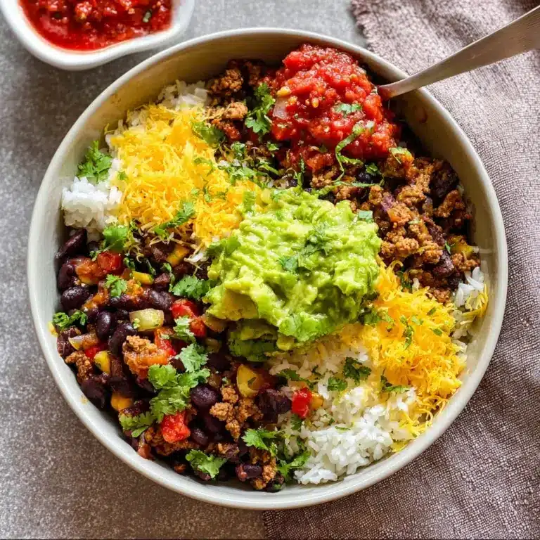 Taco Rice Bowl Recipe