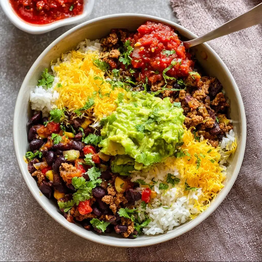 Taco Rice Bowl Recipe - Recipe Image
