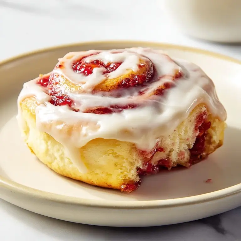Strawberry Cheesecake Cinnamon Rolls Recipe