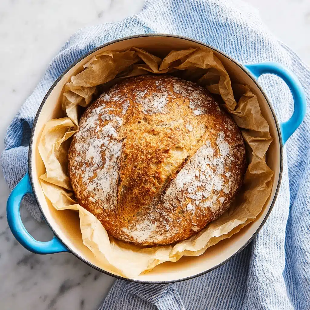Quick No Knead Bread for Dutch Oven Recipe