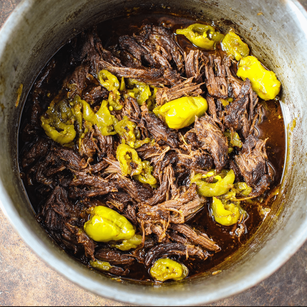 Mississippi Pot Roast in the Dutch Oven Recipe - Recipe Image