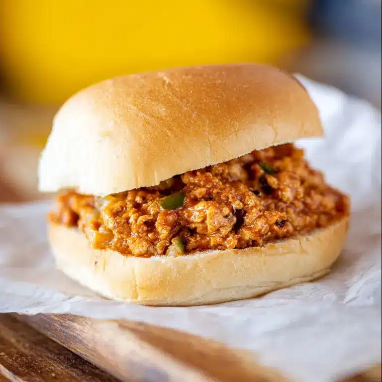 Cajun Chicken Sloppy Joes Recipe