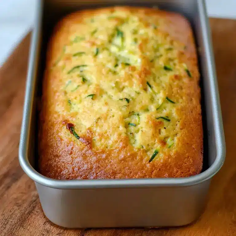 Green Onion Zucchini Cheddar Quick Bread Recipe