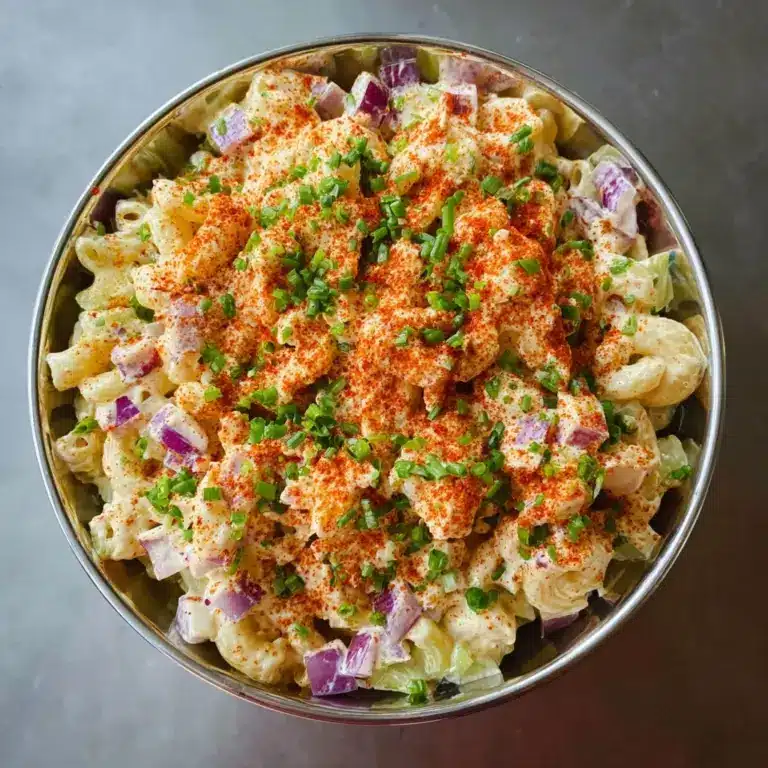 Deviled Egg Pasta Salad Recipe