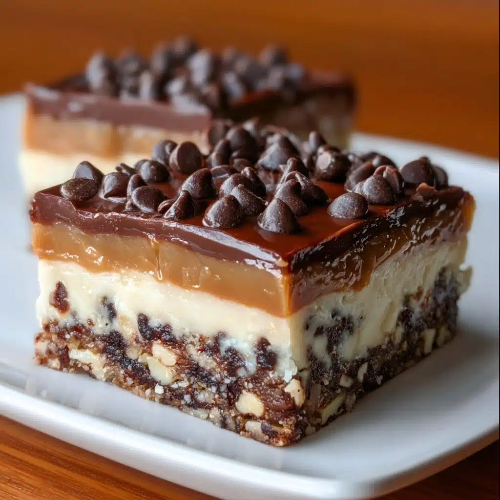 Caramel-Peanut Butter Dream Bars Recipe - Recipe Image