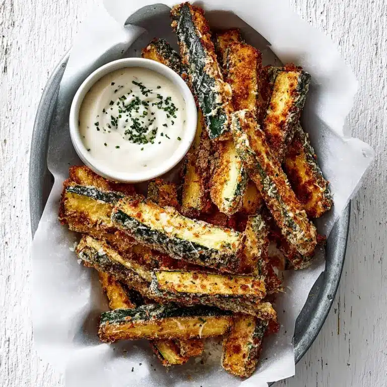 Baked Zucchini Fries Recipe
