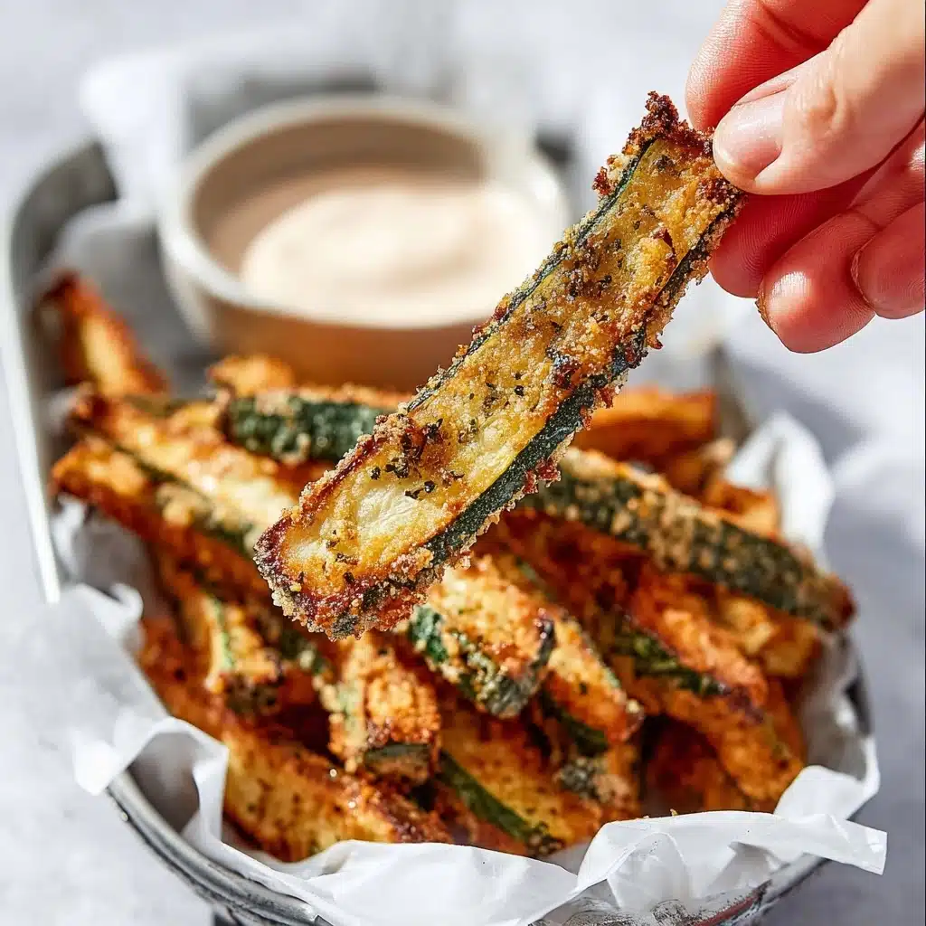 Baked Zucchini Fries Recipe - Recipe Image