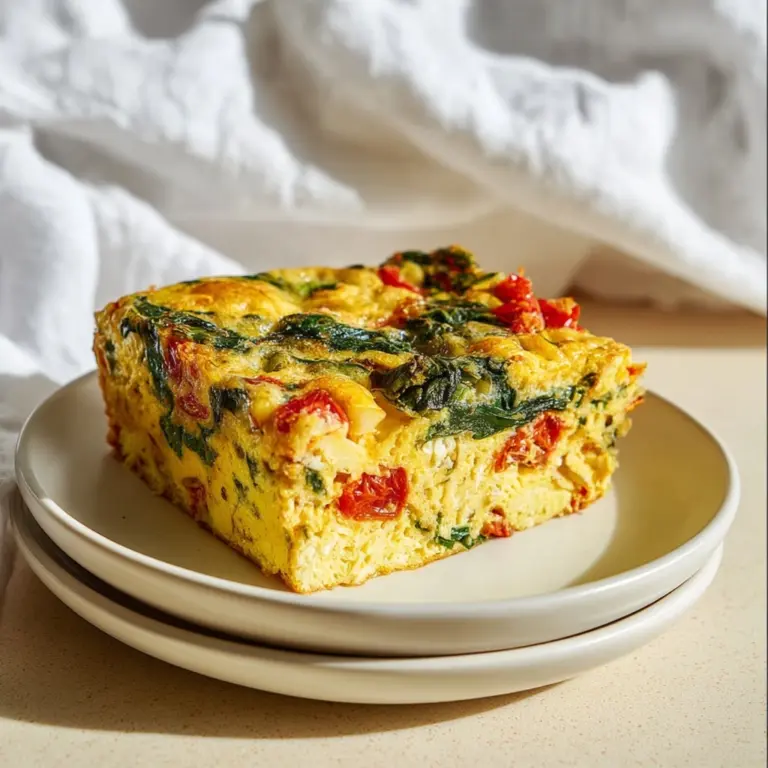 Protein-Packed Cottage Cheese Egg Bake Recipe