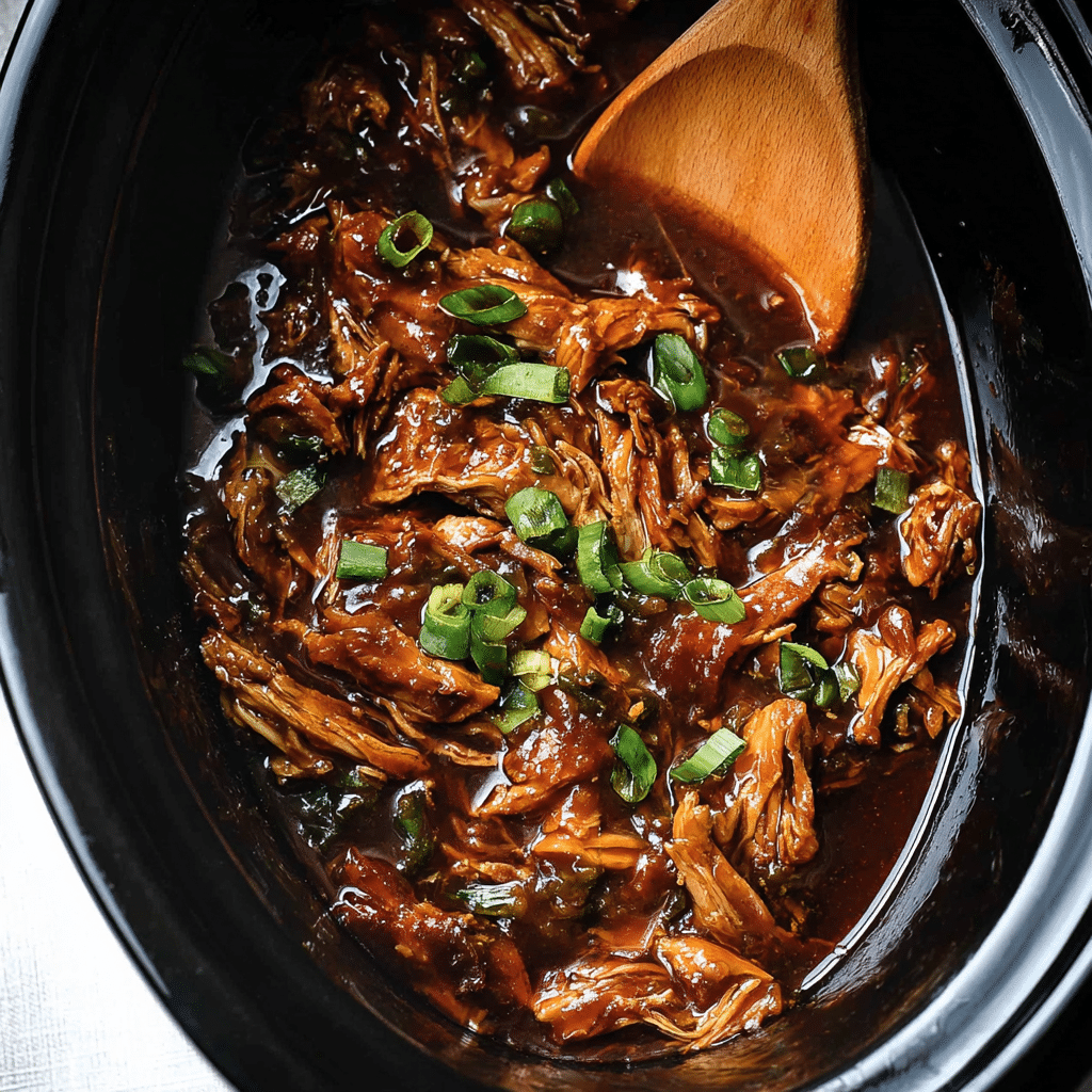 Crockpot Bourbon Chicken Recipe - Recipe Image