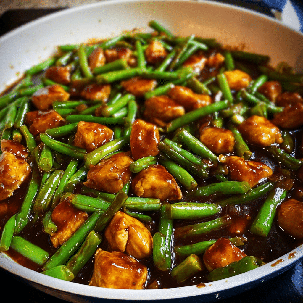 Chicken and Green Beans Recipe - Recipe Image