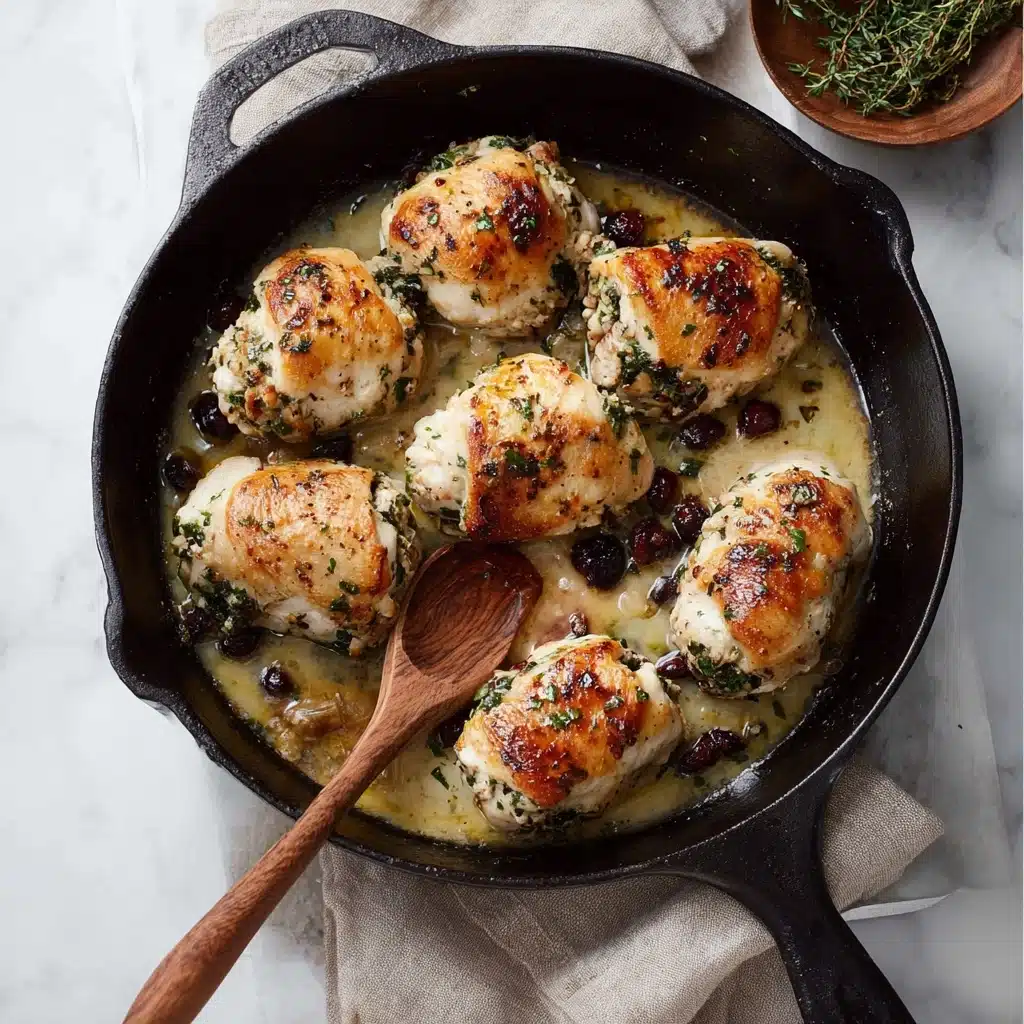 Cranberry and Brie Stuffed Chicken Recipe - Recipe Image