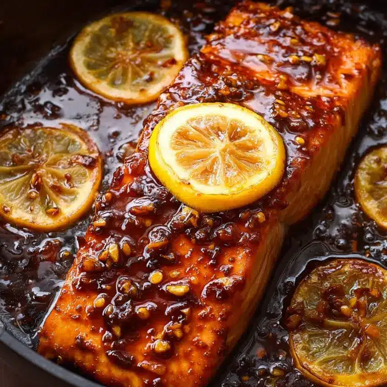 Honey-Garlic Glazed Salmon Recipe