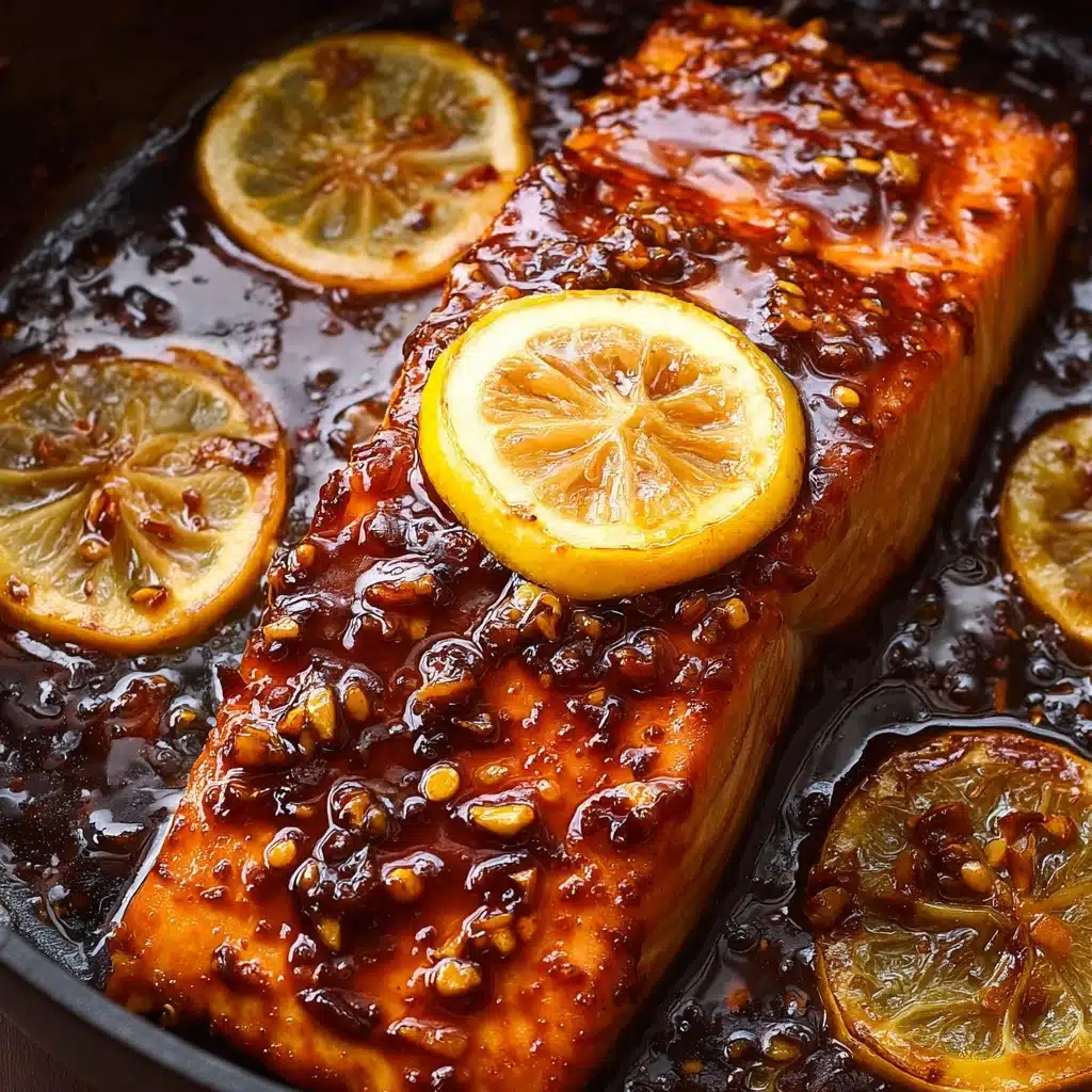 Honey-Garlic Glazed Salmon Recipe