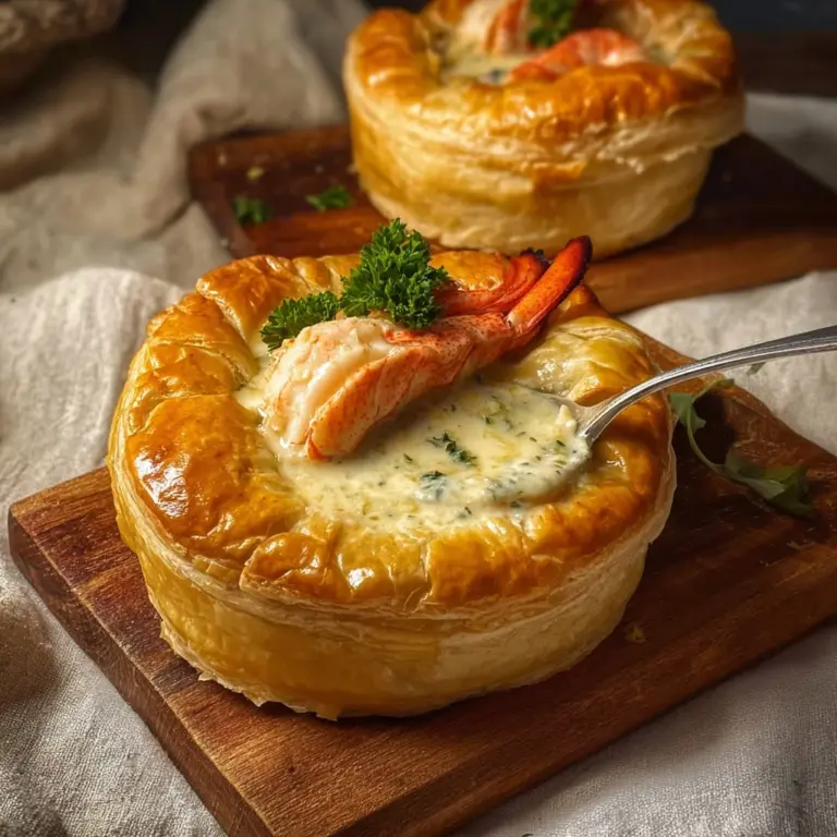 Creamy Lobster Pot Pie Recipe