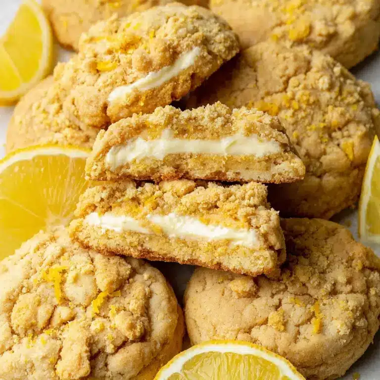 Lemon Cheesecake Cookies Recipe