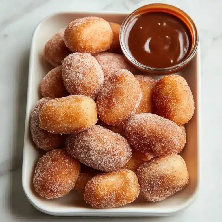 Sweet Air Fryer Churro Bites Recipe