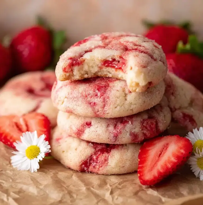 Strawberry Cheesecake Cookies Recipe