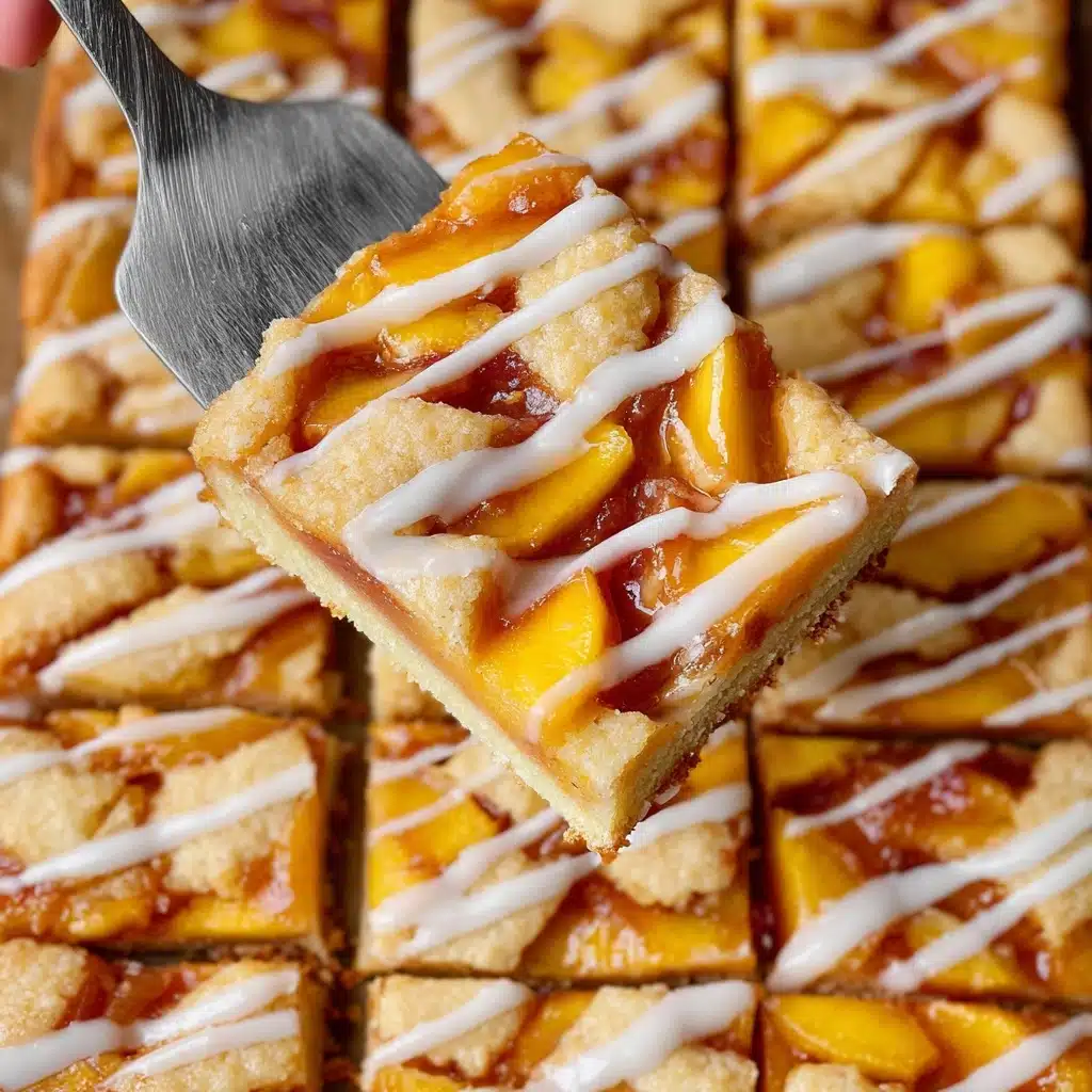 Peach Bars Recipe - Recipe Image