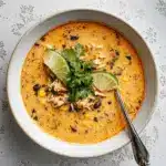 Easy Chicken, Poblano, and Black Bean Soup (Small Batch) Recipe