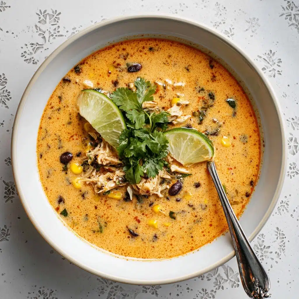 Easy Chicken, Poblano, and Black Bean Soup (Small Batch) Recipe