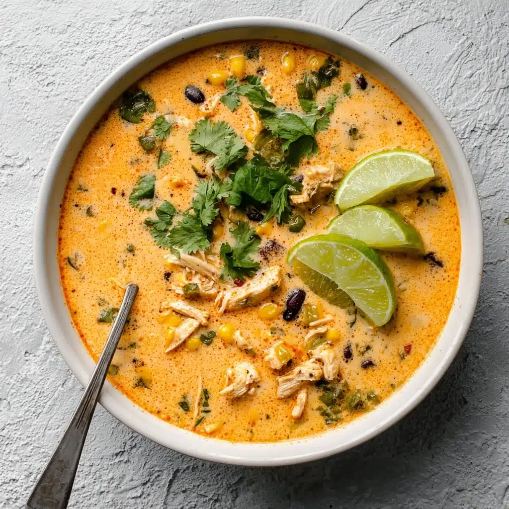 Easy Chicken, Poblano, and Black Bean Soup (Small Batch) Recipe - Recipe Image