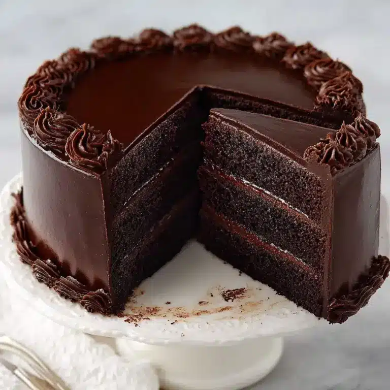 Triple Chocolate Dream Cake Recipe