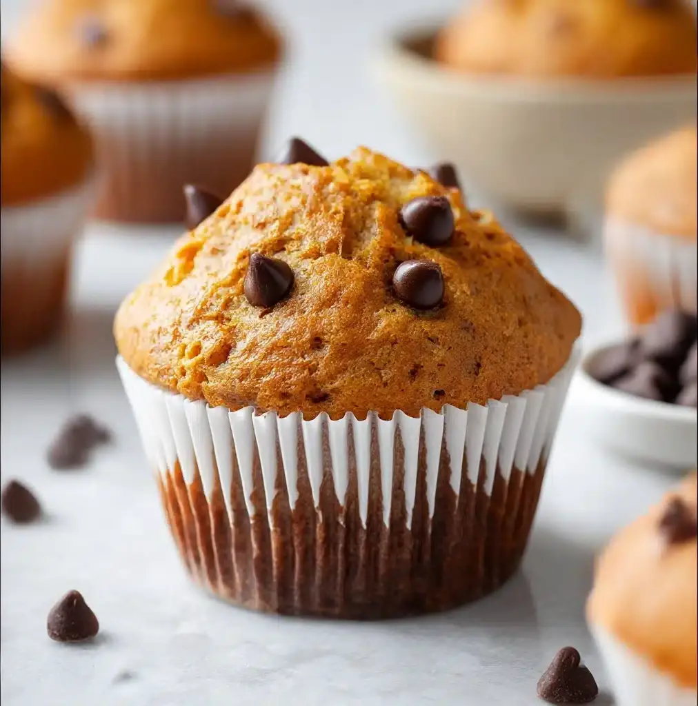 Chocolate Chip Carrot Cottage Cheese Muffins Recipe