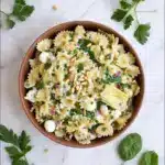 Pasta Salad with Artichokes and Spinach Recipe