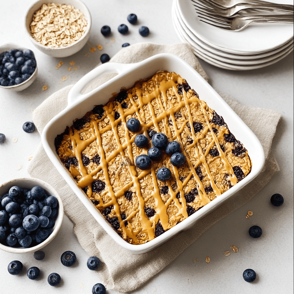 Protein Baked Oatmeal Recipe - Recipe Image