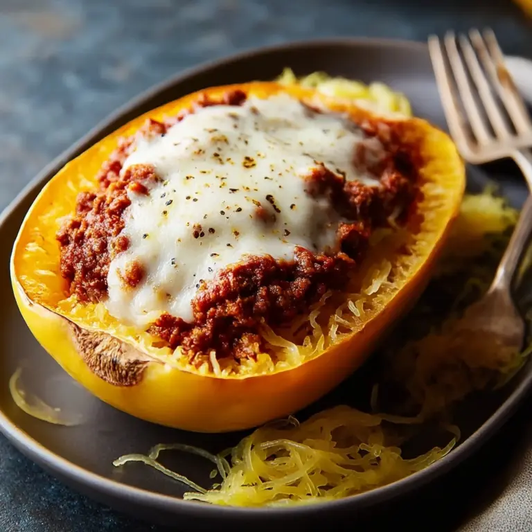 Million Dollar Spaghetti Squash Pasta: A Flavorful Twist Recipe