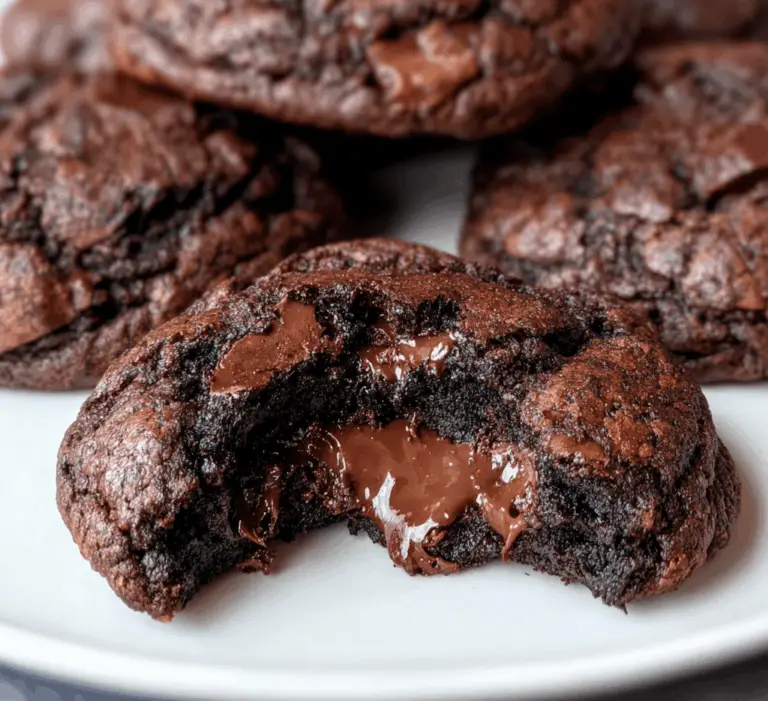 Keto Flourless Fudge Cookies Recipe