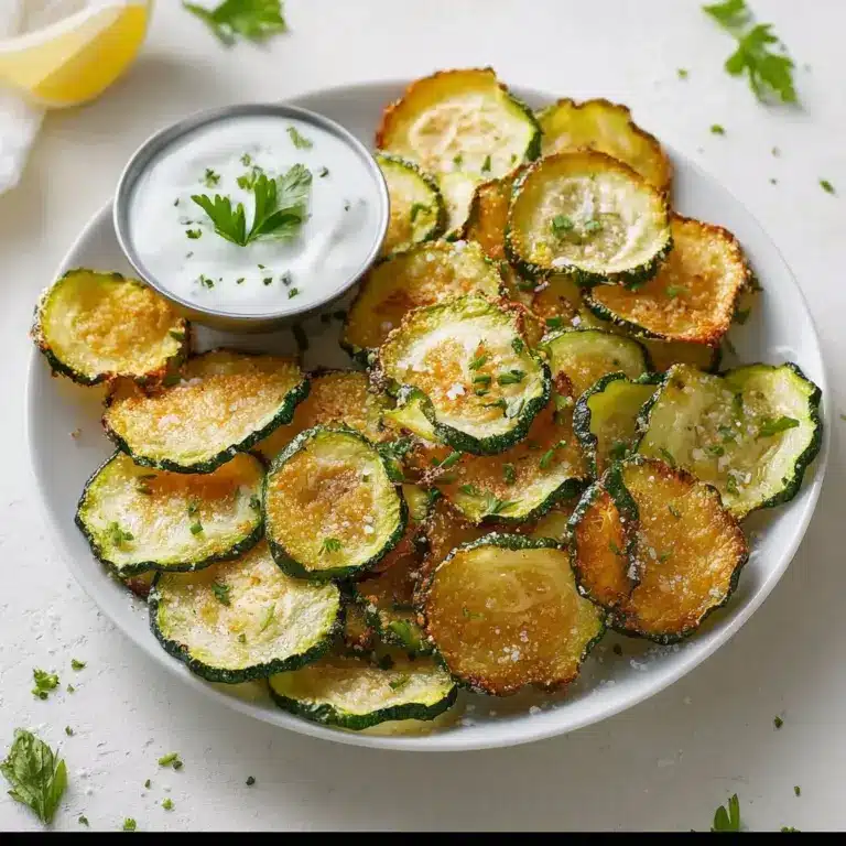 Air Fryer Zucchini Chips Recipe