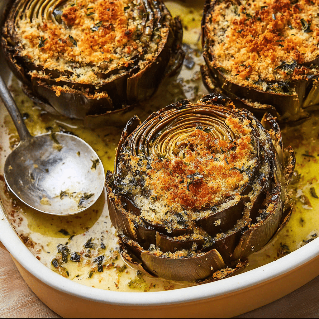 Stuffed Artichokes Recipe - Recipe Image