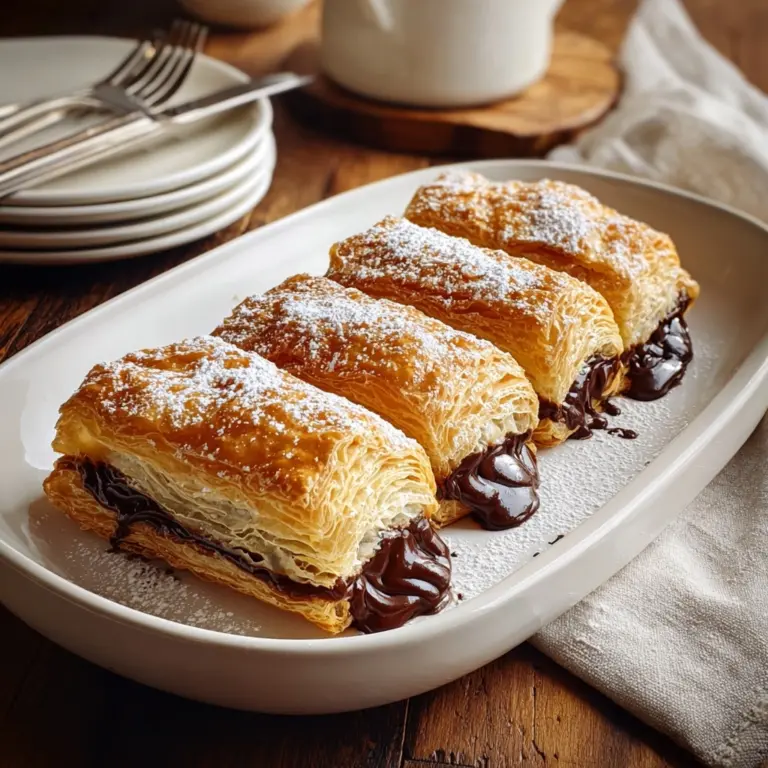 Chocolate Puff Pastry Recipe