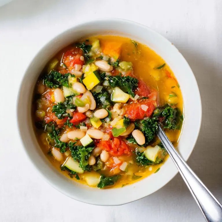 Summer Vegetable and White Bean Stew Recipe