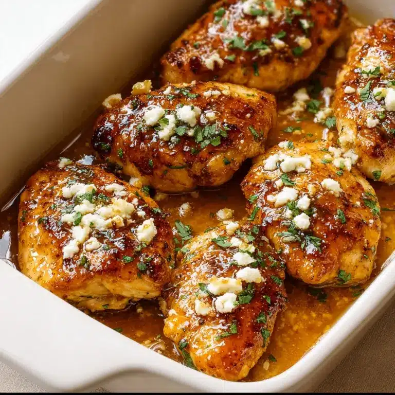 Crispy Hot Honey Feta Chicken Recipe