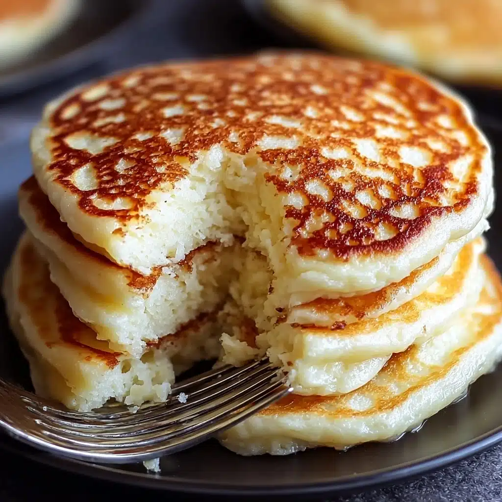 Flourless Cottage Cheese Pancakes Recipe - Recipe Image