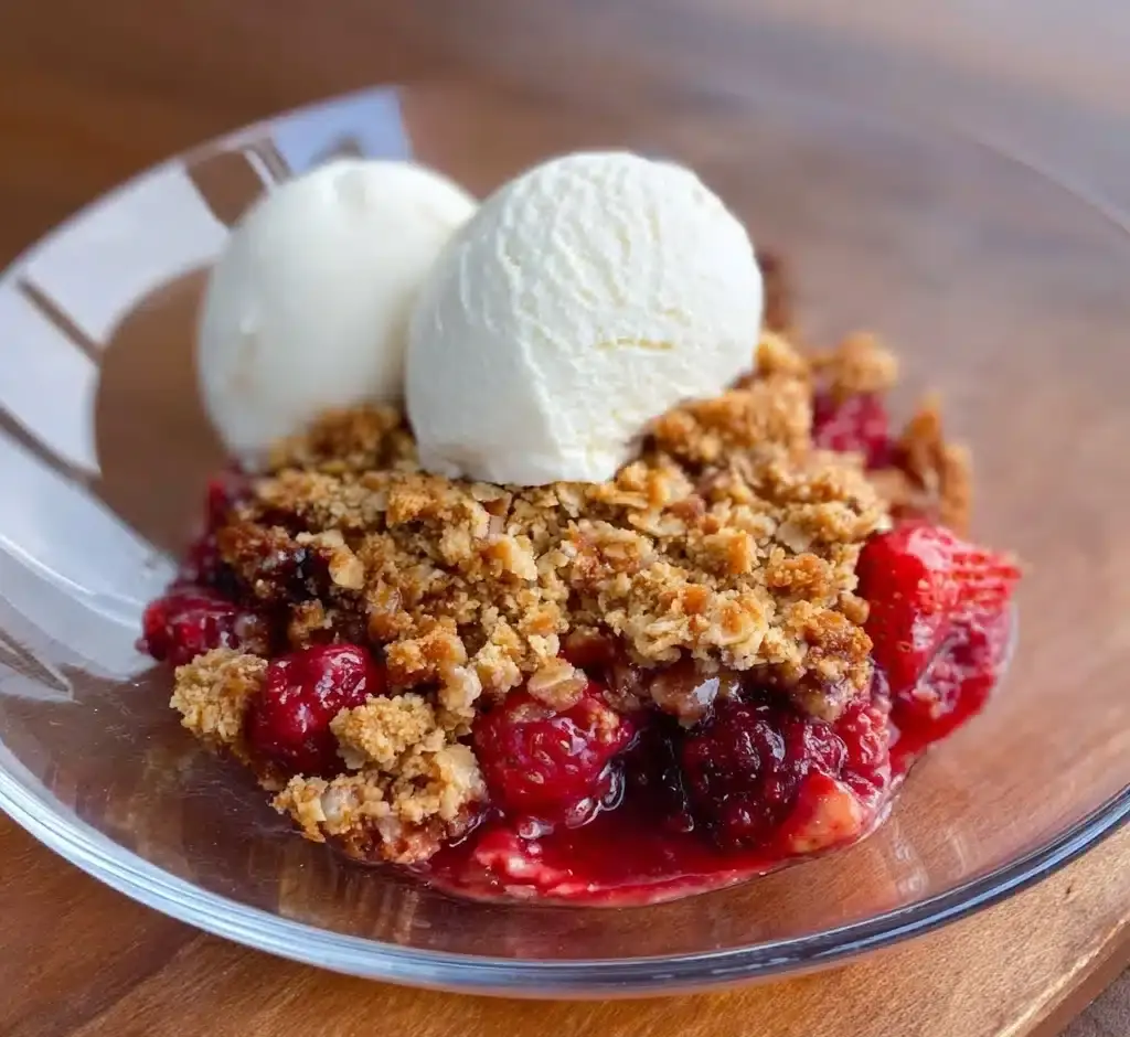 Instant Oatmeal Cranberry Apple Crisp Recipe
